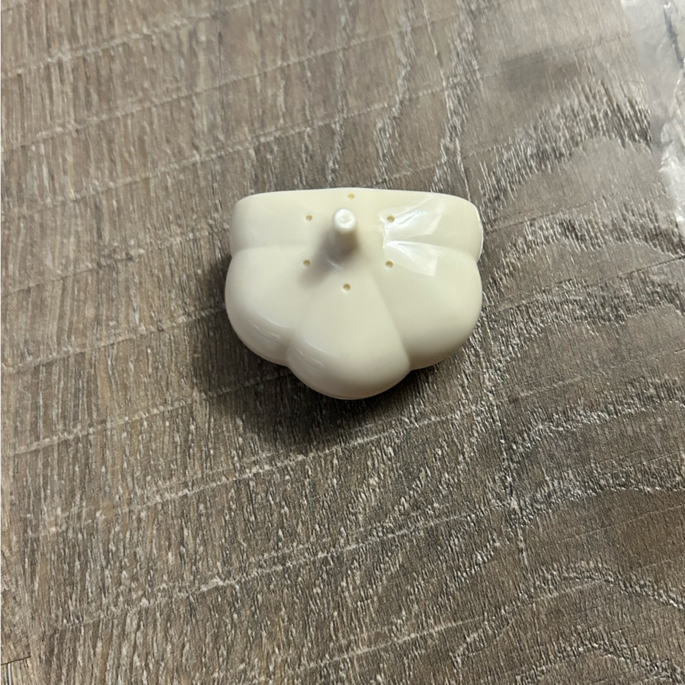 Tupperware garlic magnet.